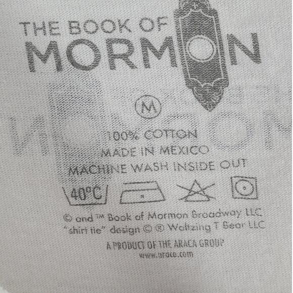 Broadway 2011‎ Book of Mormon Men’s Graphic T-Shirt Vintage Collectible - Picture 4 of 10